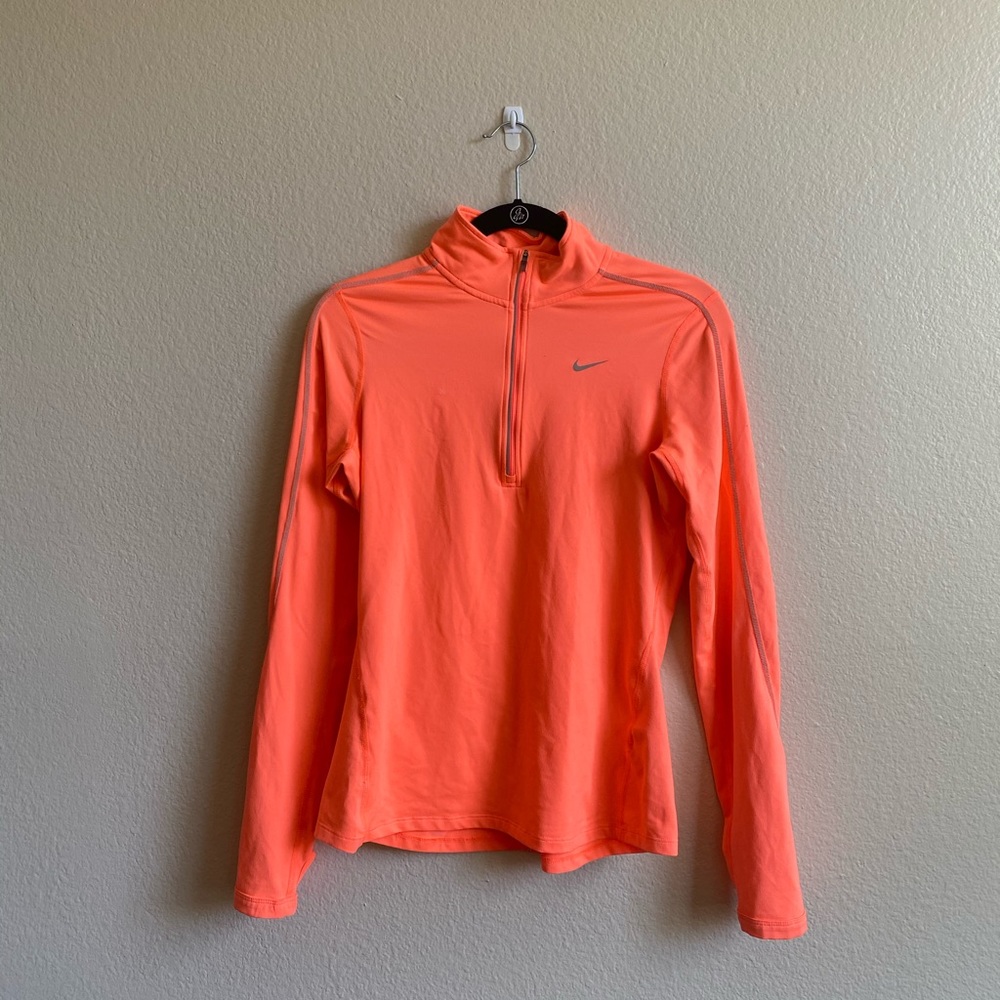💗 NIKE WOMEN’S PRO WARM ZIP LONG SLEEVE SHIRT 💗